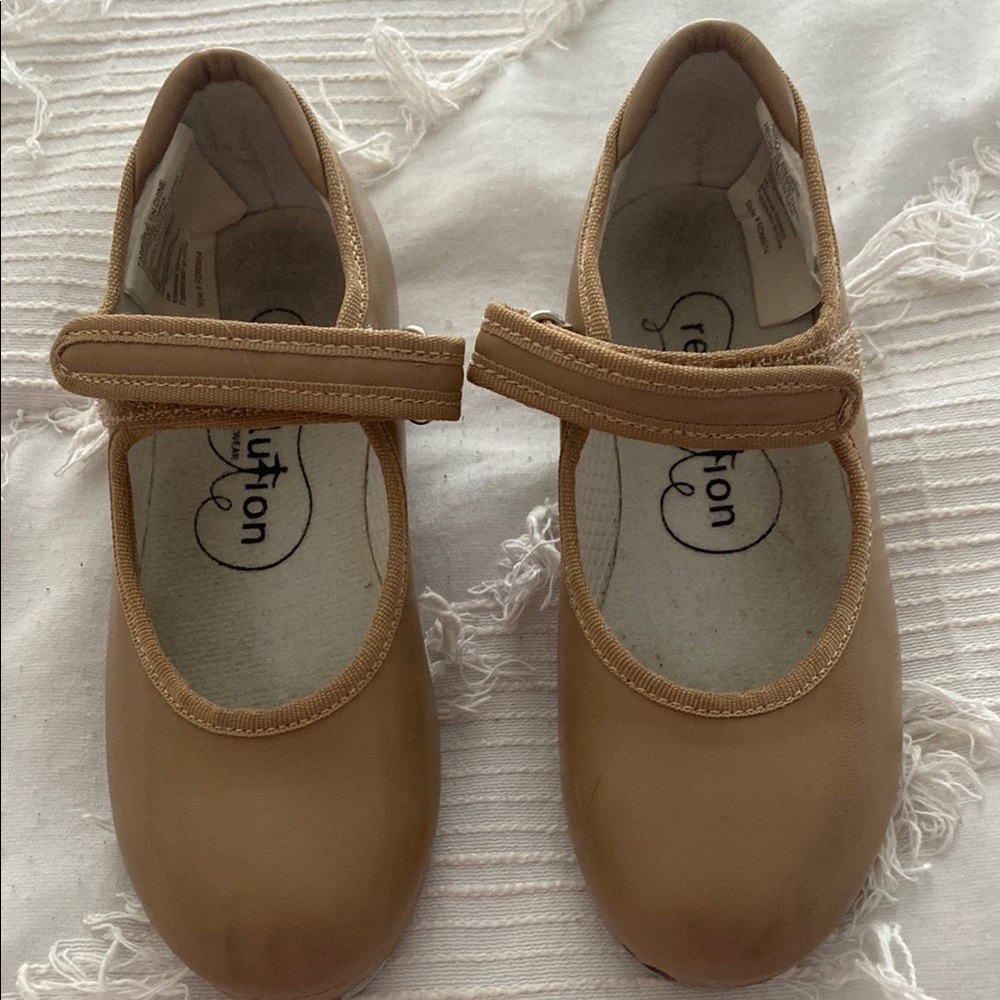 Revolution Tan Tap Shoes